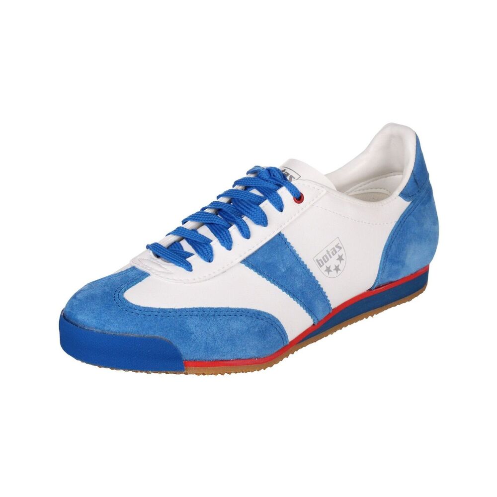 BOTAS Classic Leather Sneaker Blue/White (EU 45 -‎ US 11)
